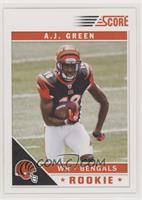 A.J. Green (Ball over Jersey Number)