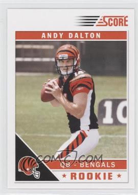 2011 Score - [Base] #308.3 - Andy Dalton (Number Visible in Background)