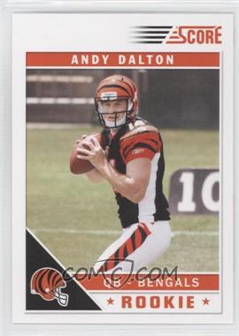 2011 Score - [Base] #308.3 - Andy Dalton (Number Visible in Background)