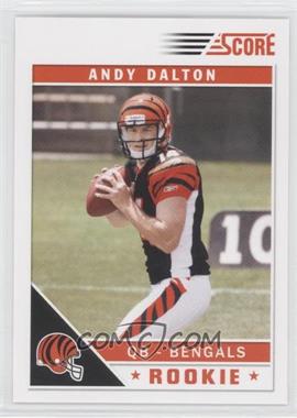 2011 Score - [Base] #308.3 - Andy Dalton (Number Visible in Background)