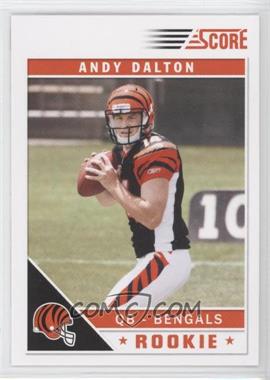 2011 Score - [Base] #308.3 - Andy Dalton (Number Visible in Background)