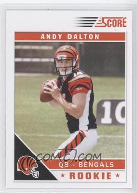 2011 Score - [Base] #308.3 - Andy Dalton (Number Visible in Background)