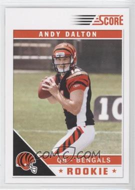 2011 Score - [Base] #308.3 - Andy Dalton (Number Visible in Background)