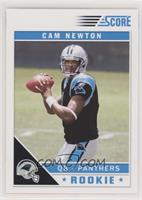 Cam Newton (NFL Logo on Ball Fully Visible)