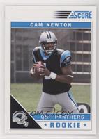 Cam Newton (Top of Zero Visible in Background)