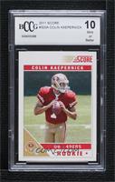 Colin Kaepernick (Ball Hiding Number, Hash Marks in Background) [BCCG 10&n…