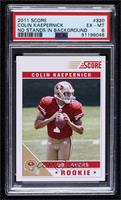 Colin Kaepernick (Ball Hiding Number, Hash Marks in Background) [PSA 6&nbs…