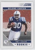 Delone Carter (Red Seats Background)