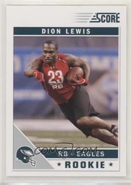 2011 Score - [Base] #331 - Dion Lewis