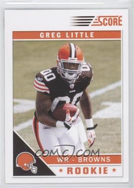 2011 Score - [Base] #337.1 - Greg Little (Ball at Chest)