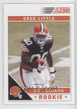 2011 Score - [Base] #337.1 - Greg Little (Ball at Chest)