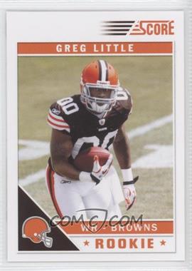 2011 Score - [Base] #337.1 - Greg Little (Ball at Chest)