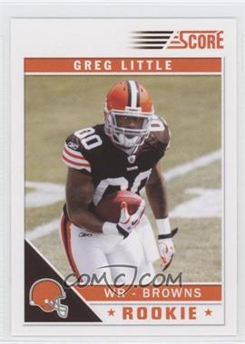 2011 Score - [Base] #337.1 - Greg Little (Ball at Chest)