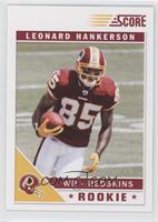 Leonard Hankerson (Left Hand to Side)