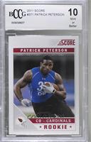 Patrick Peterson [BCCG 10 Mint or Better]