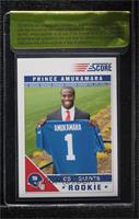 Prince Amukamara [BAS Beckett Auth Sticker]