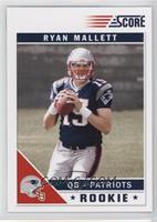 Ryan Mallett (Hands at Top of Number)