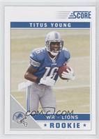 Titus Young (ball in left hand)