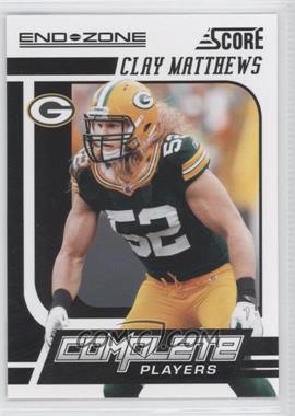 2011 Score - Complete Players - End Zone #2 - Clay Matthews