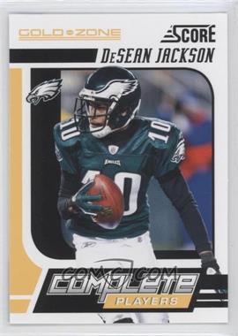 2011 Score - Complete Players - Gold Zone #7 - DeSean Jackson