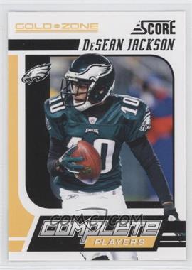 2011 Score - Complete Players - Gold Zone #7 - DeSean Jackson