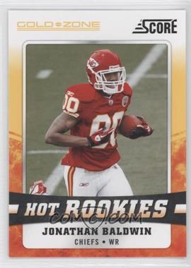 2011 Score - Hot Rookies - Gold Zone #16 - Jonathan Baldwin