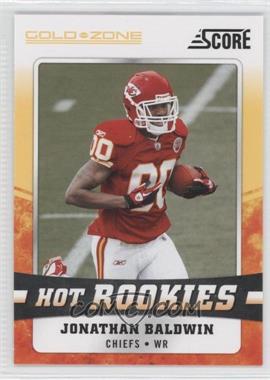 2011 Score - Hot Rookies - Gold Zone #16 - Jonathan Baldwin