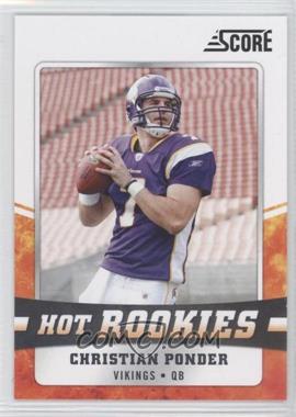 2011 Score - Hot Rookies #7 - Christian Ponder