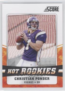 2011 Score - Hot Rookies #7 - Christian Ponder