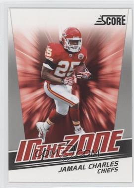 2011 Score - In the Zone - Glossy #11 - Jamaal Charles