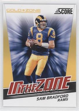 2011 Score - In the Zone - Gold Zone #27 - Sam Bradford