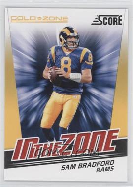 2011 Score - In the Zone - Gold Zone #27 - Sam Bradford