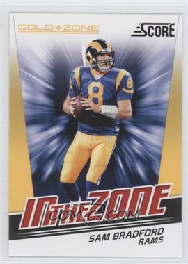 2011 Score - In the Zone - Gold Zone #27 - Sam Bradford