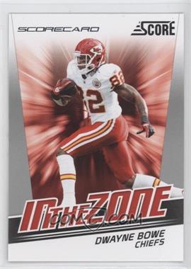 2011 Score - In the Zone - Scorecard #8 - Dwayne Bowe