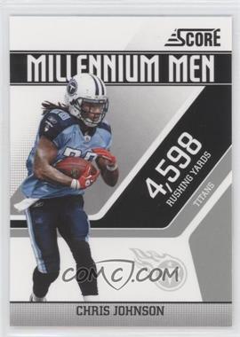 2011 Score - Millennium Men - Glossy #6 - Chris Johnson