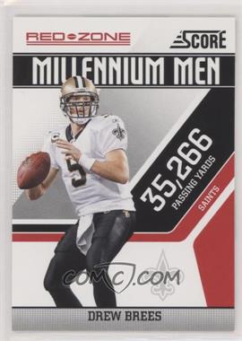 2011 Score - Millennium Men - Red Zone #8 - Drew Brees