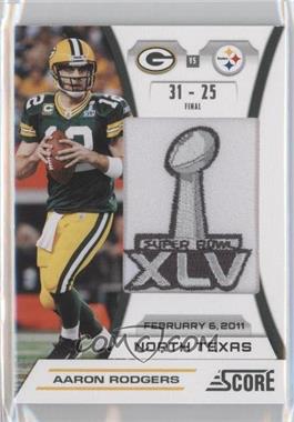 2011 Score - Retail Factory Set Super Bowl Bonus #AR.2 - Aaron Rodgers (Super Bowl)