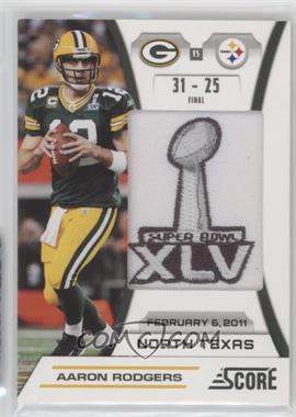 2011 Score - Retail Factory Set Super Bowl Bonus #AR.2 - Aaron Rodgers (Super Bowl)