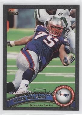 2011 Topps - [Base] - Black #154 - Vince Wilfork /55