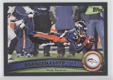 2011 Topps - [Base] - Black #265 - Brandon Lloyd /55