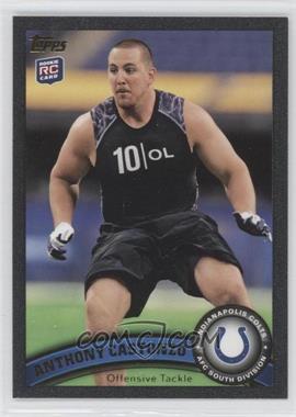 2011 Topps - [Base] - Black #337 - Anthony Castonzo /55