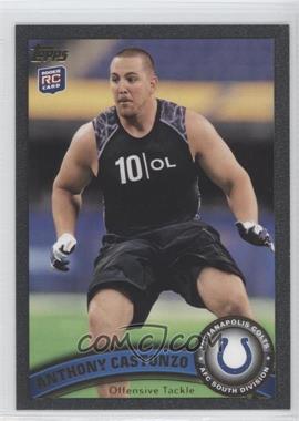 2011 Topps - [Base] - Black #337 - Anthony Castonzo /55