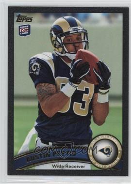 2011 Topps - [Base] - Black #396 - Austin Pettis /55