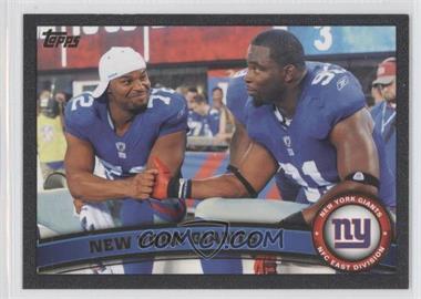 2011 Topps - [Base] - Black #407 - New York Giants Team /55