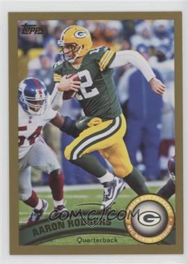 2011 Topps - [Base] - Gold #1 - Aaron Rodgers /2011