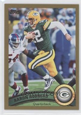 2011 Topps - [Base] - Gold #1 - Aaron Rodgers /2011