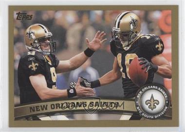 2011 Topps - [Base] - Gold #156 - New Orleans Saints Team /2011