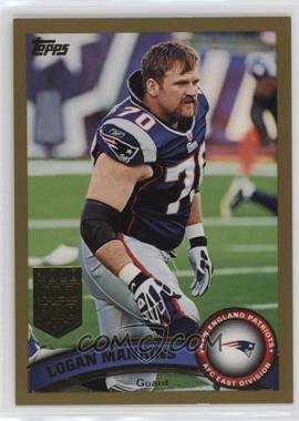 2011 Topps - [Base] - Gold #208 - Logan Mankins /2011