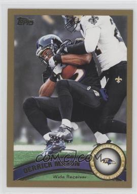 2011 Topps - [Base] - Gold #301 - Derrick Mason /2011