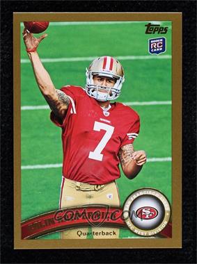 2011 Topps - [Base] - Gold #413 - Colin Kaepernick /2011